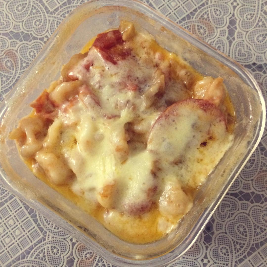 大虾焗饭（微波炉版）