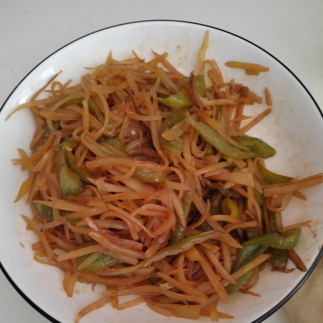 酸辣土豆丝的家常做法 超级下饭