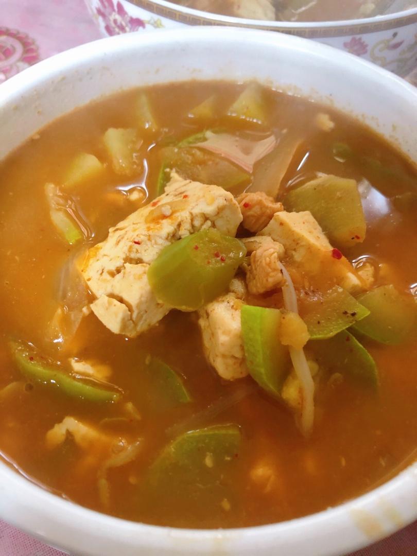 韩式泡菜豆腐汤【简单版】