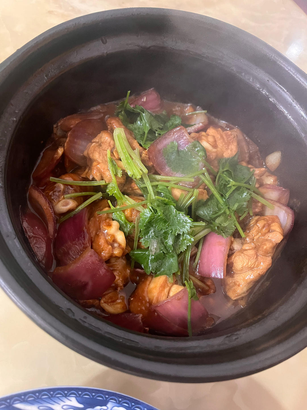 香气火爆口感滑嫩的啫啫滑鸡煲