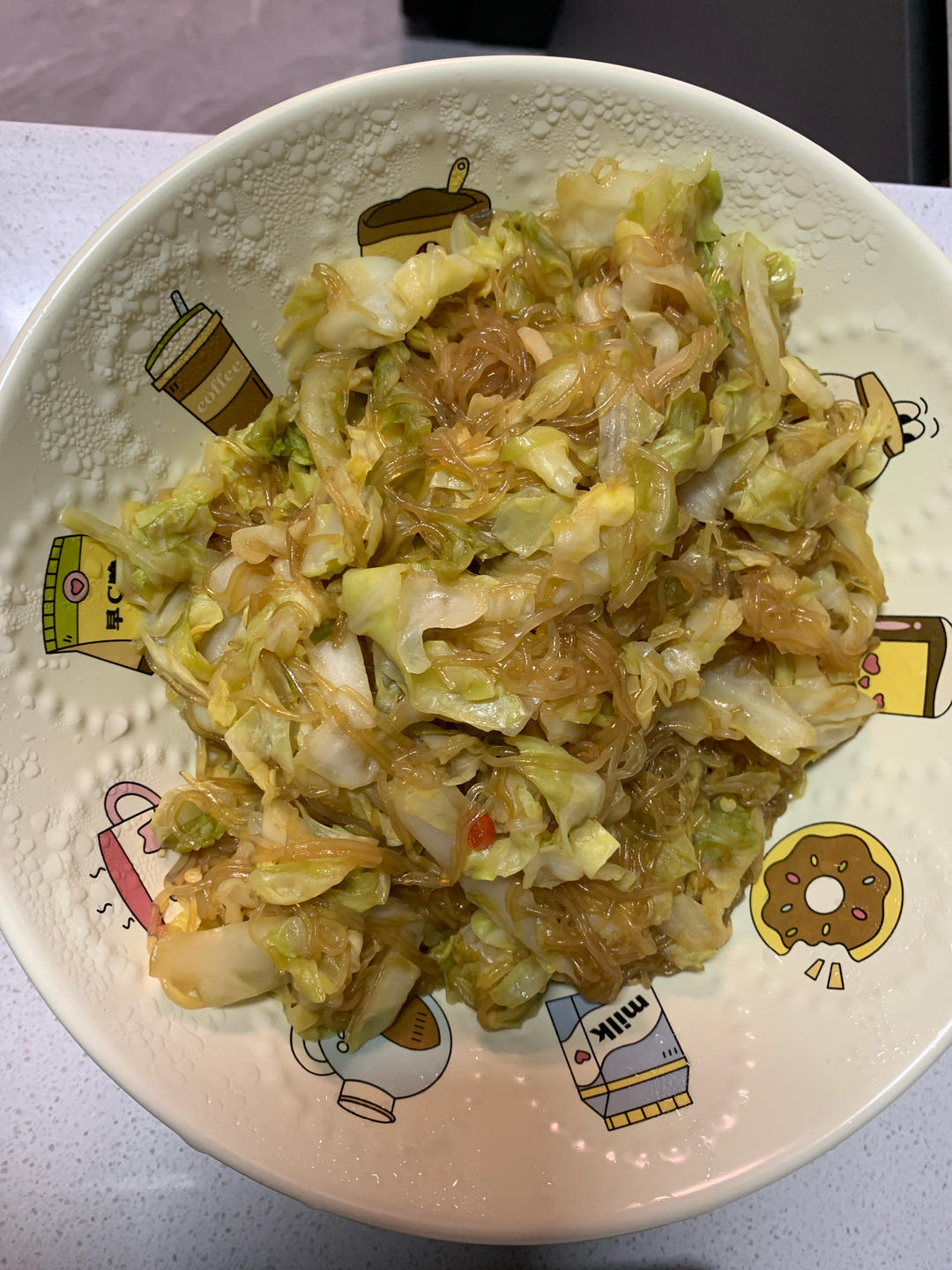 成功率百分之百的包菜炒粉丝