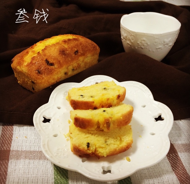 轻盈百香果磅蛋糕