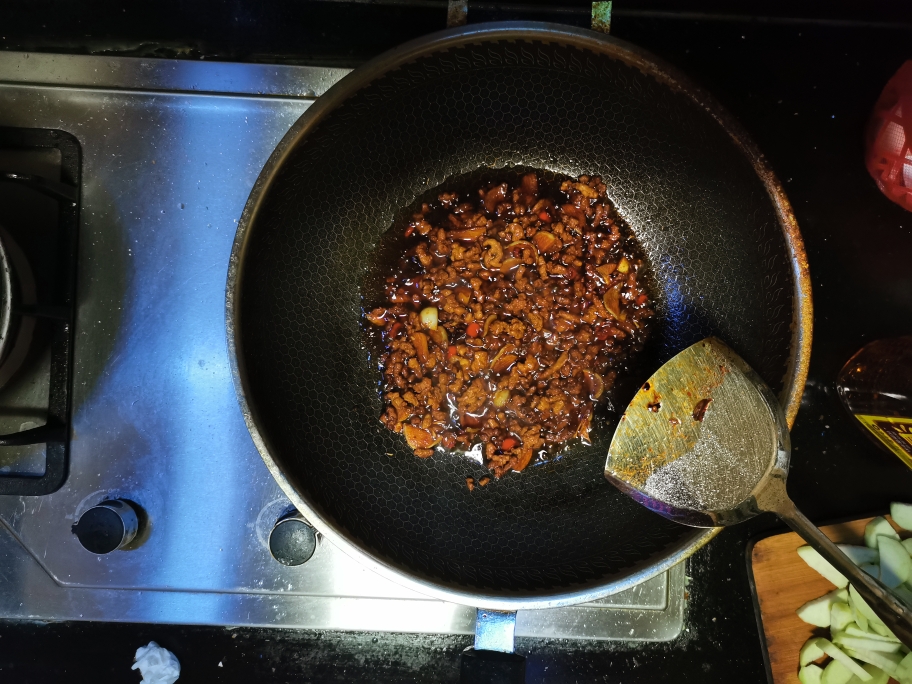 甜米醋之碎肉沫茄子（自创下饭菜）的做法