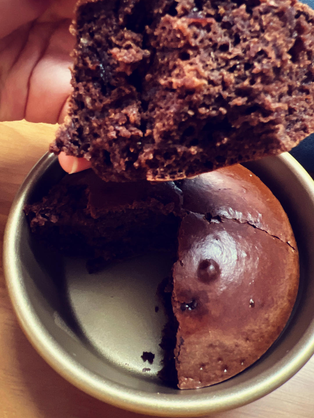 原来布朗尼这么简单！【空气炸锅巧克力布郎尼】（超简单详细步骤图）