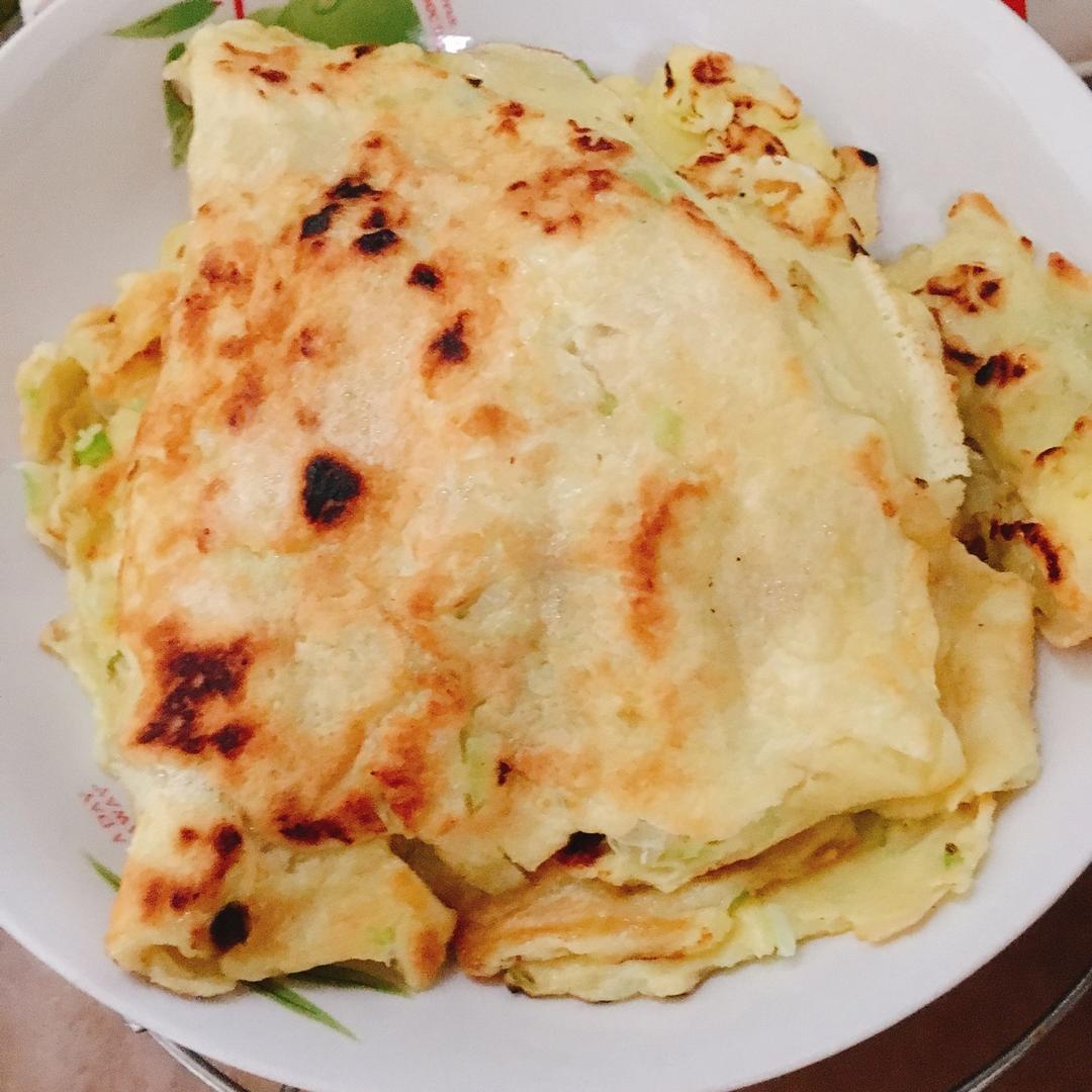 葱花鸡蛋饼