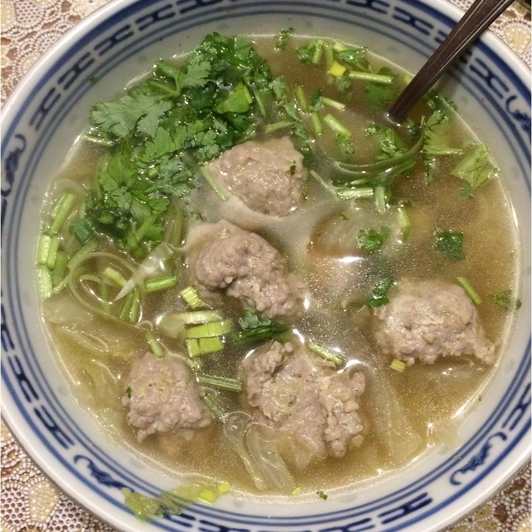 猪肉丸子汤