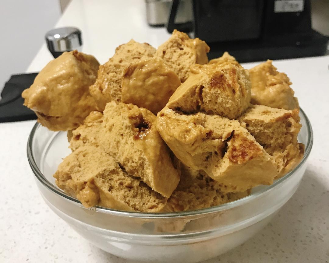 面包机快手版红糖馒头