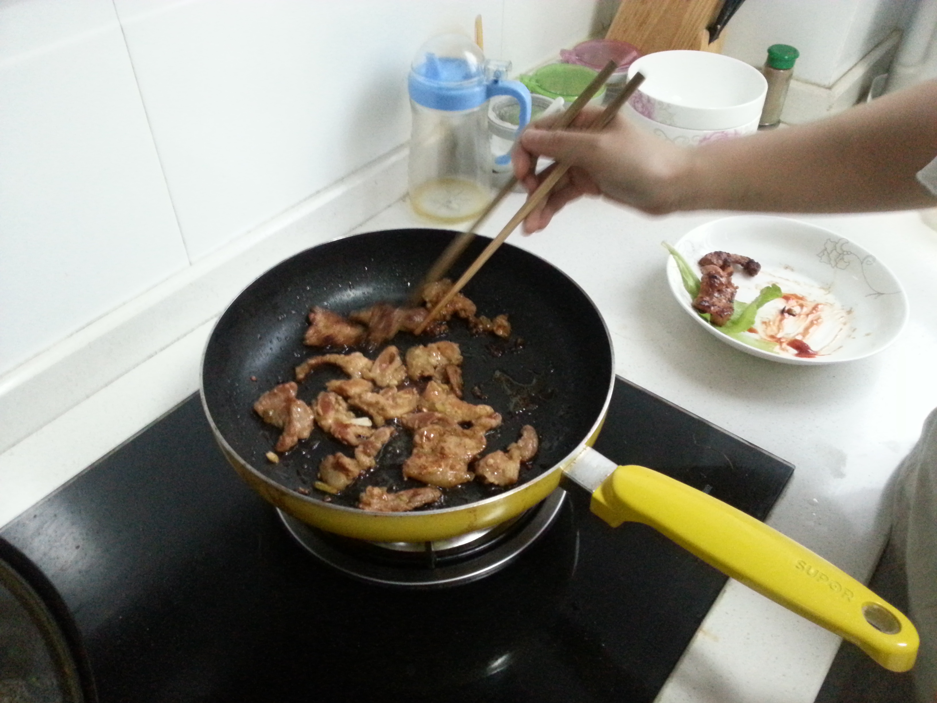 香煎五花肉