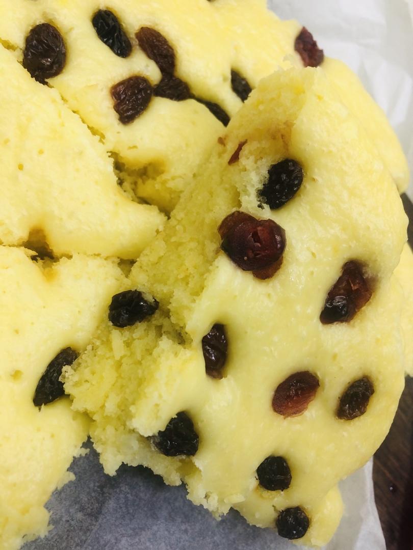 牛奶鸡蛋玉米发糕