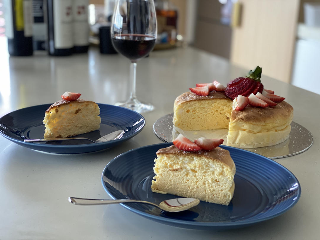 生酮蓬松日式海绵轻芝士——无面粉版（净碳水：1克浓郁细腻组织绵密）