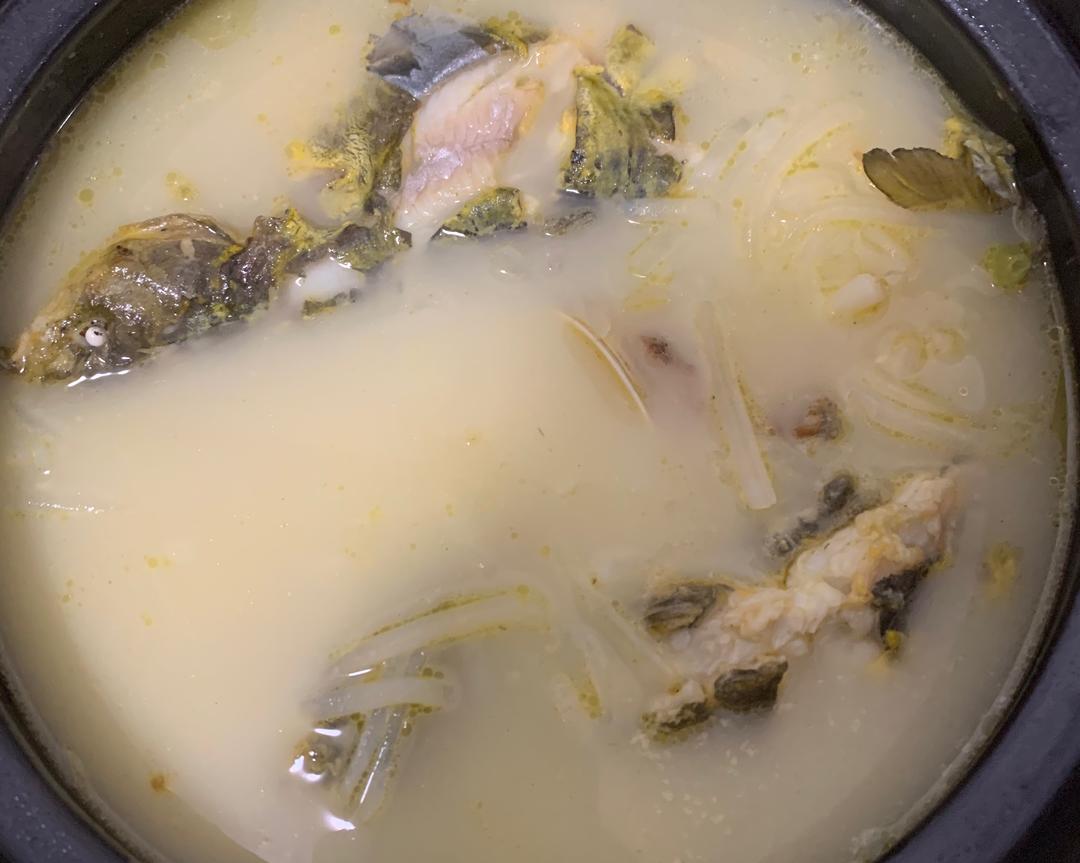 超鲜美的黄骨鱼白蛤汤的做法
