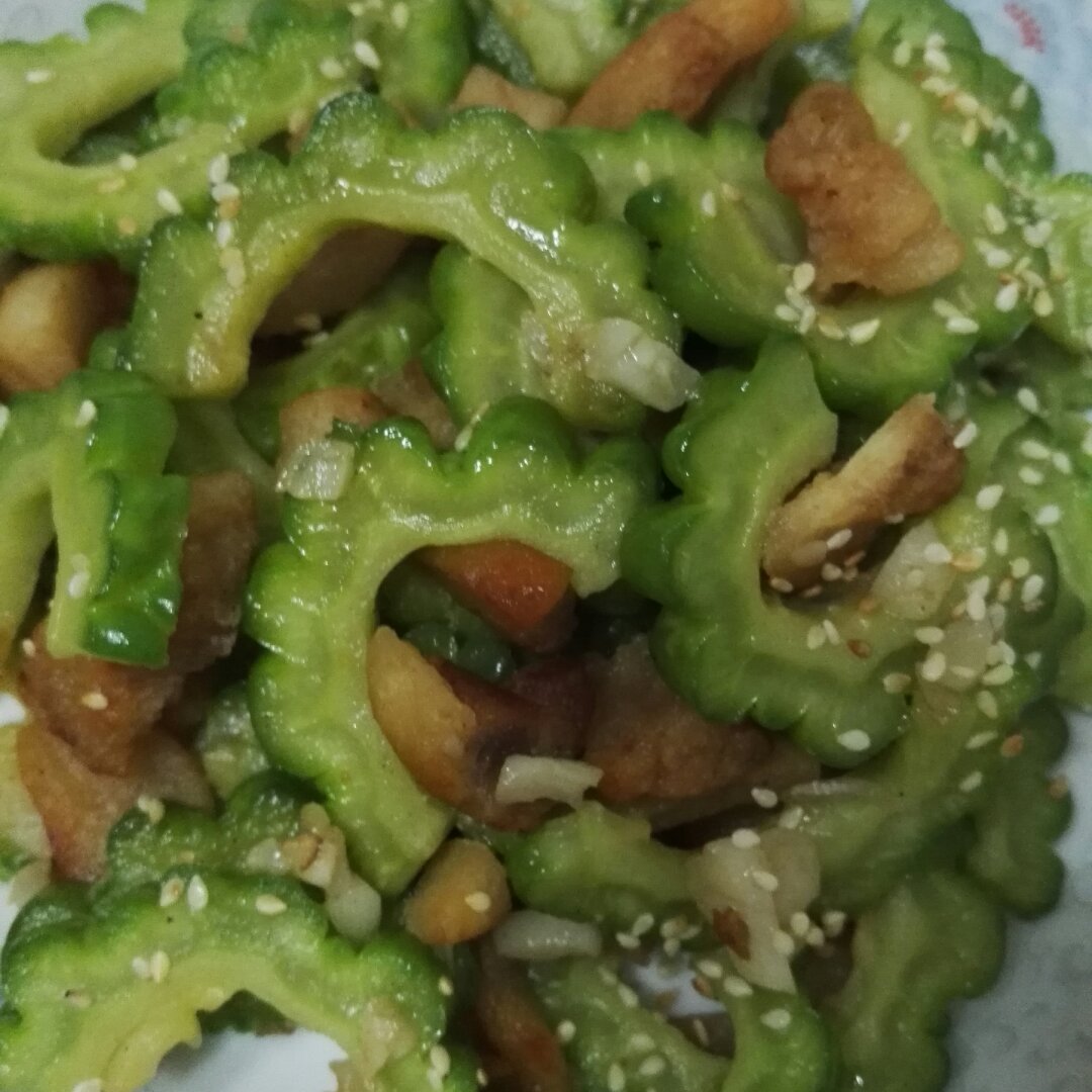 清炒苦瓜