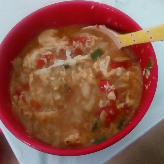 番茄鸡蛋疙瘩面