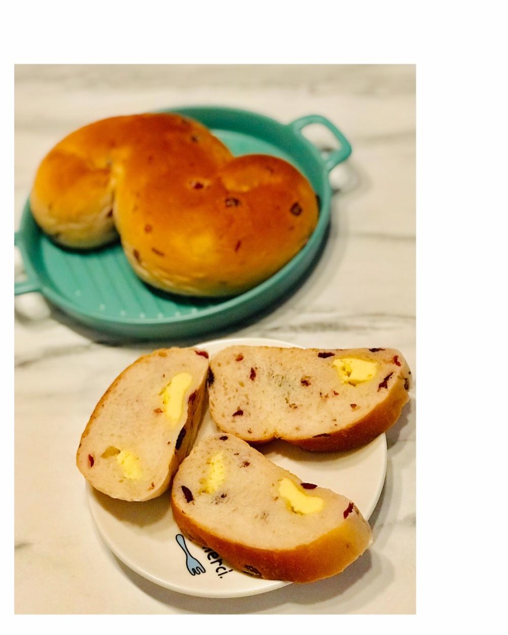 《Tinrry+》蔓越莓乳酪软欧（帅帅小厨）