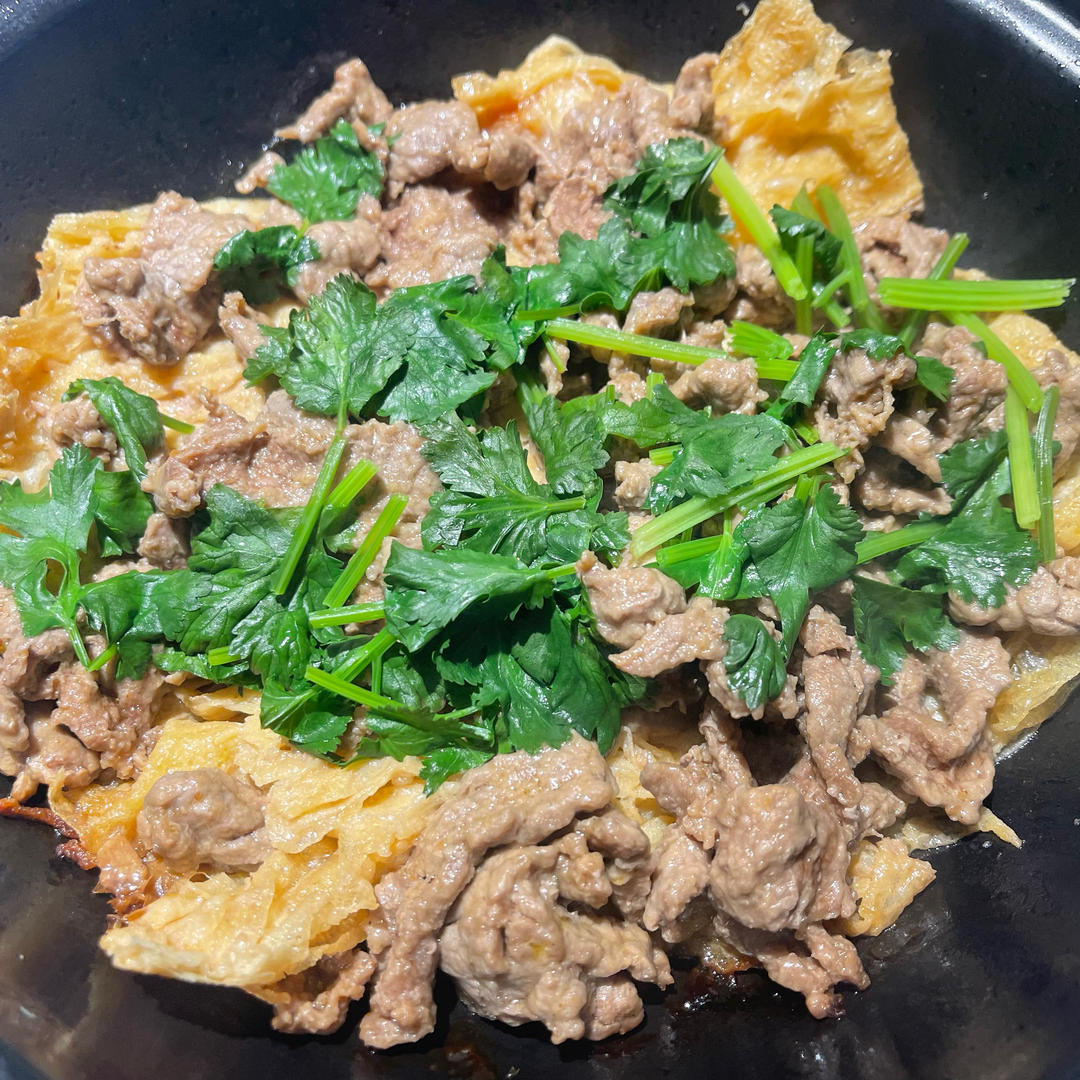 腐竹牛肉煲