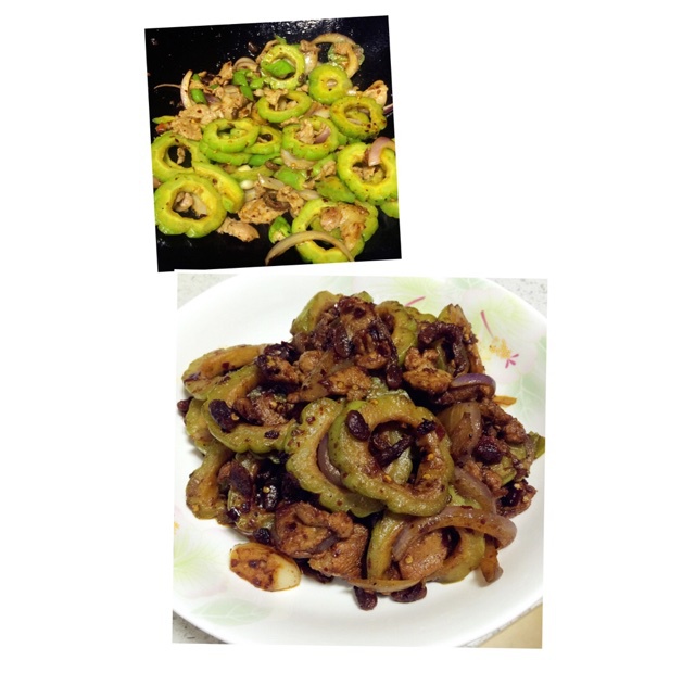 老干妈炒苦瓜 Laoganma with Bitter Mellon