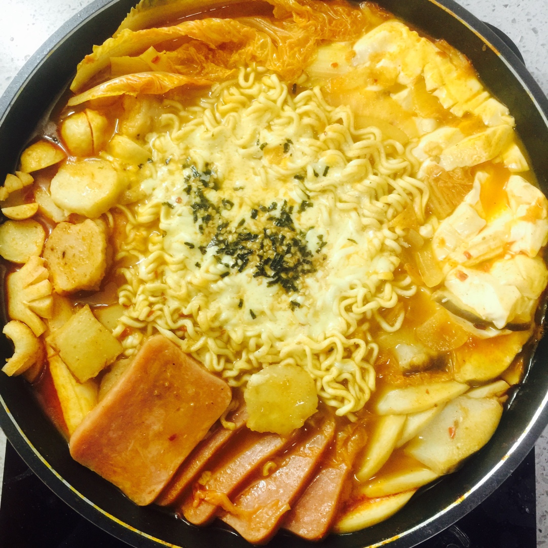 韩国部队锅拉面锅（超好吃）
