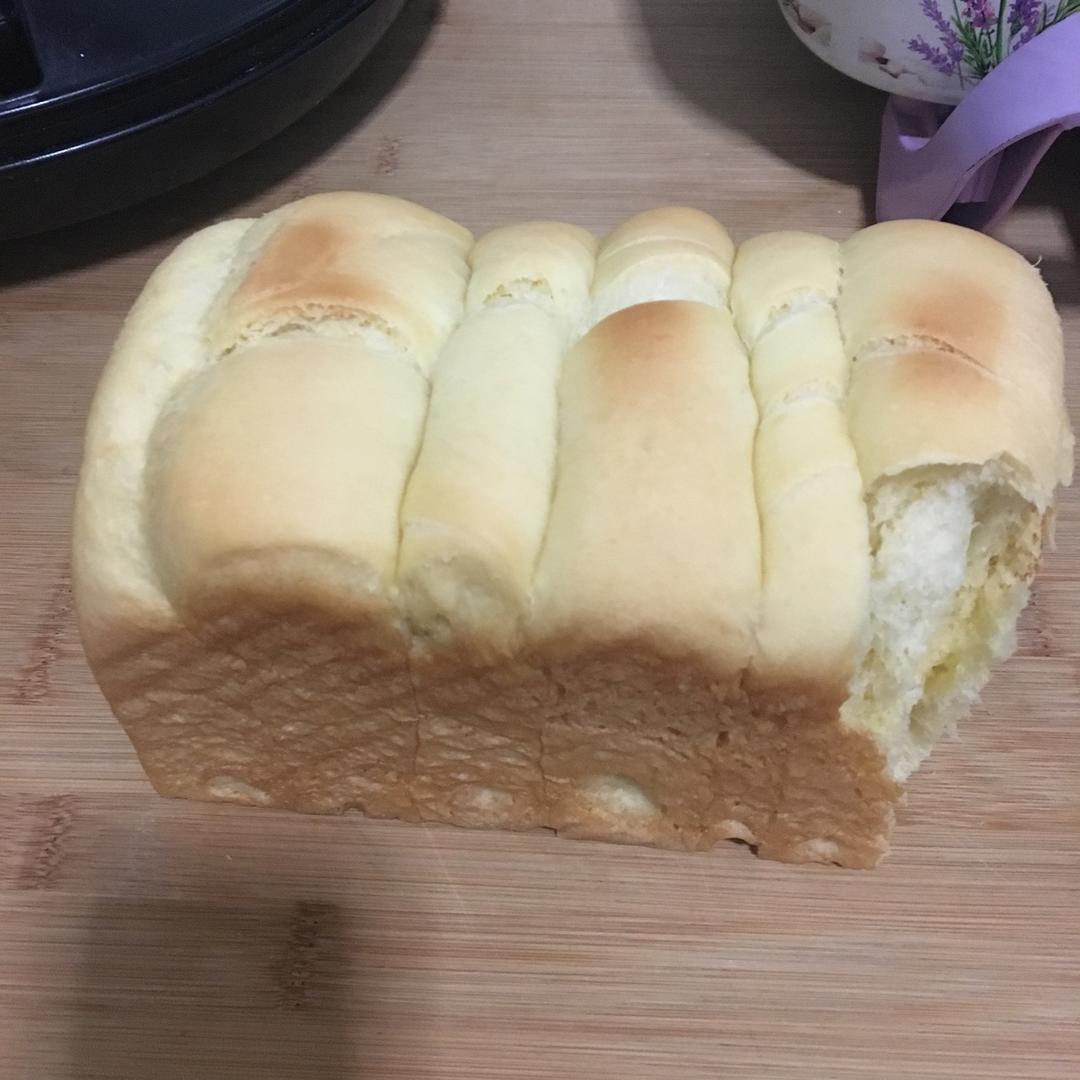 夺命软吐司(๑´ڡ`๑)超软拉丝极速方便的一次发酵吐司