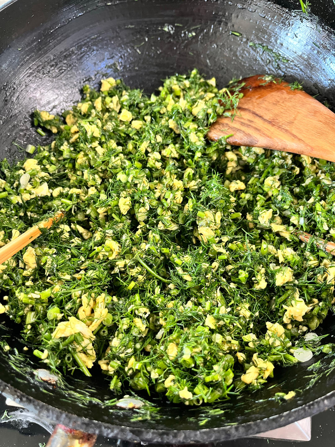 茴香鸡蛋饺子