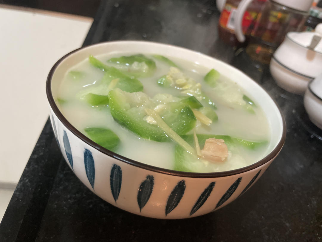 【清爽夏日】干贝丝瓜汤/煲（奶白汤汁）🥒
