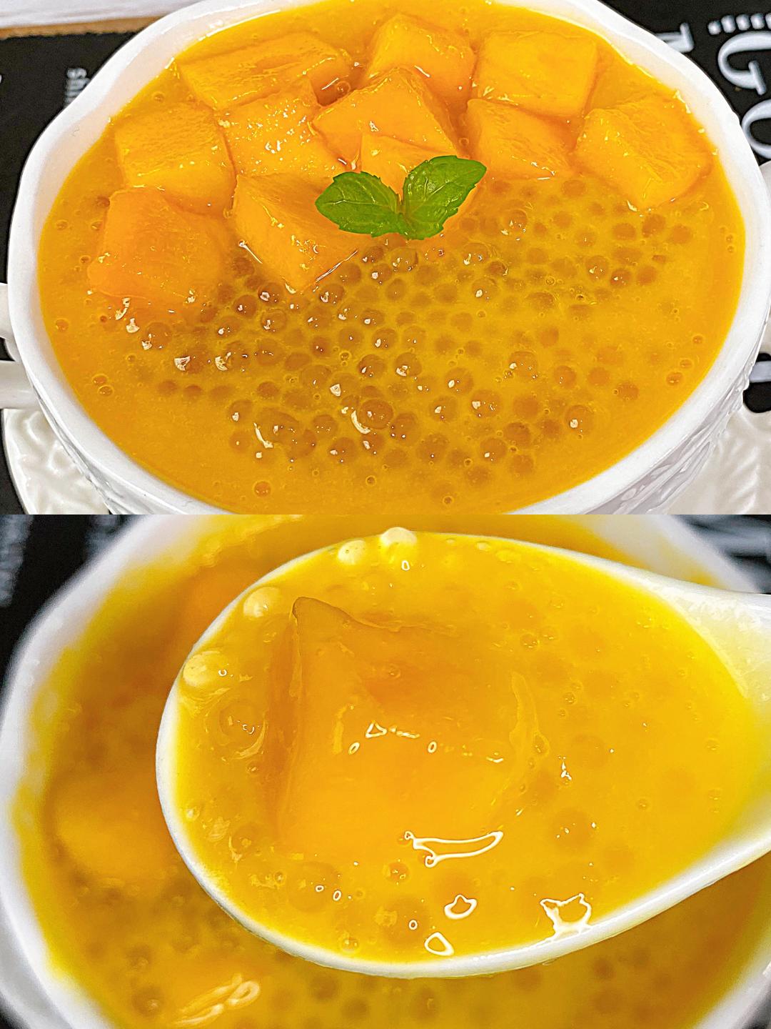 芒果西米露-夏日必吃甜品的做法