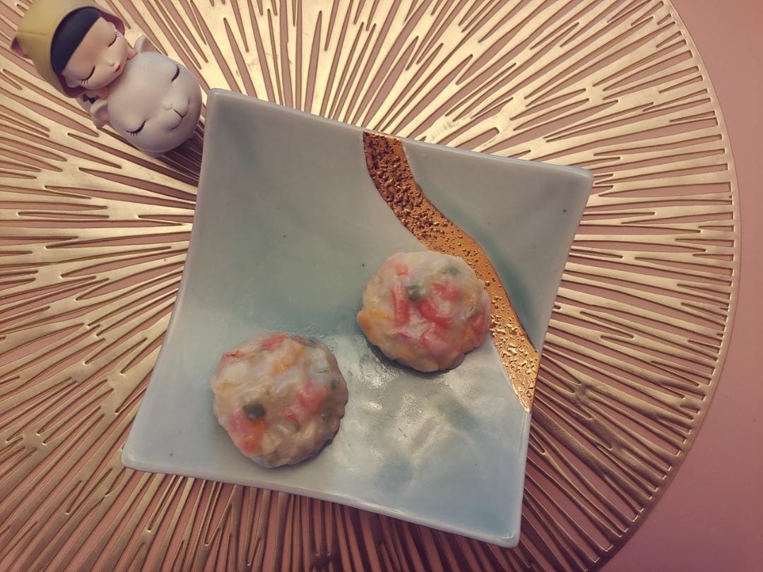 彩虹蔬菜丸子