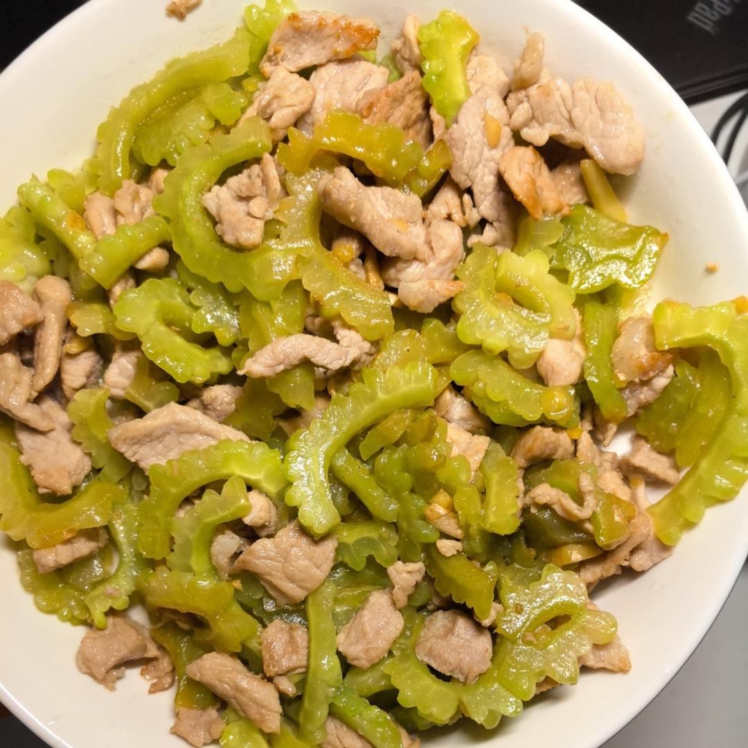 苦瓜炒肉