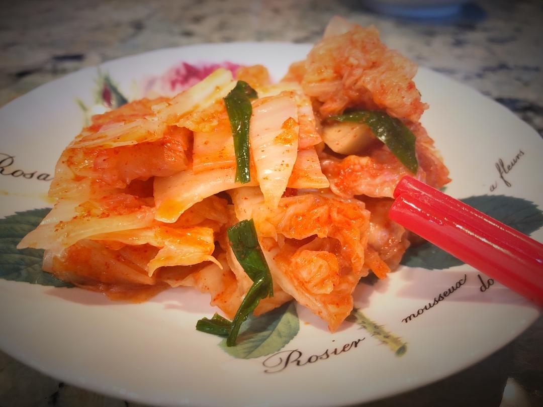 正宗韩国泡菜的制作