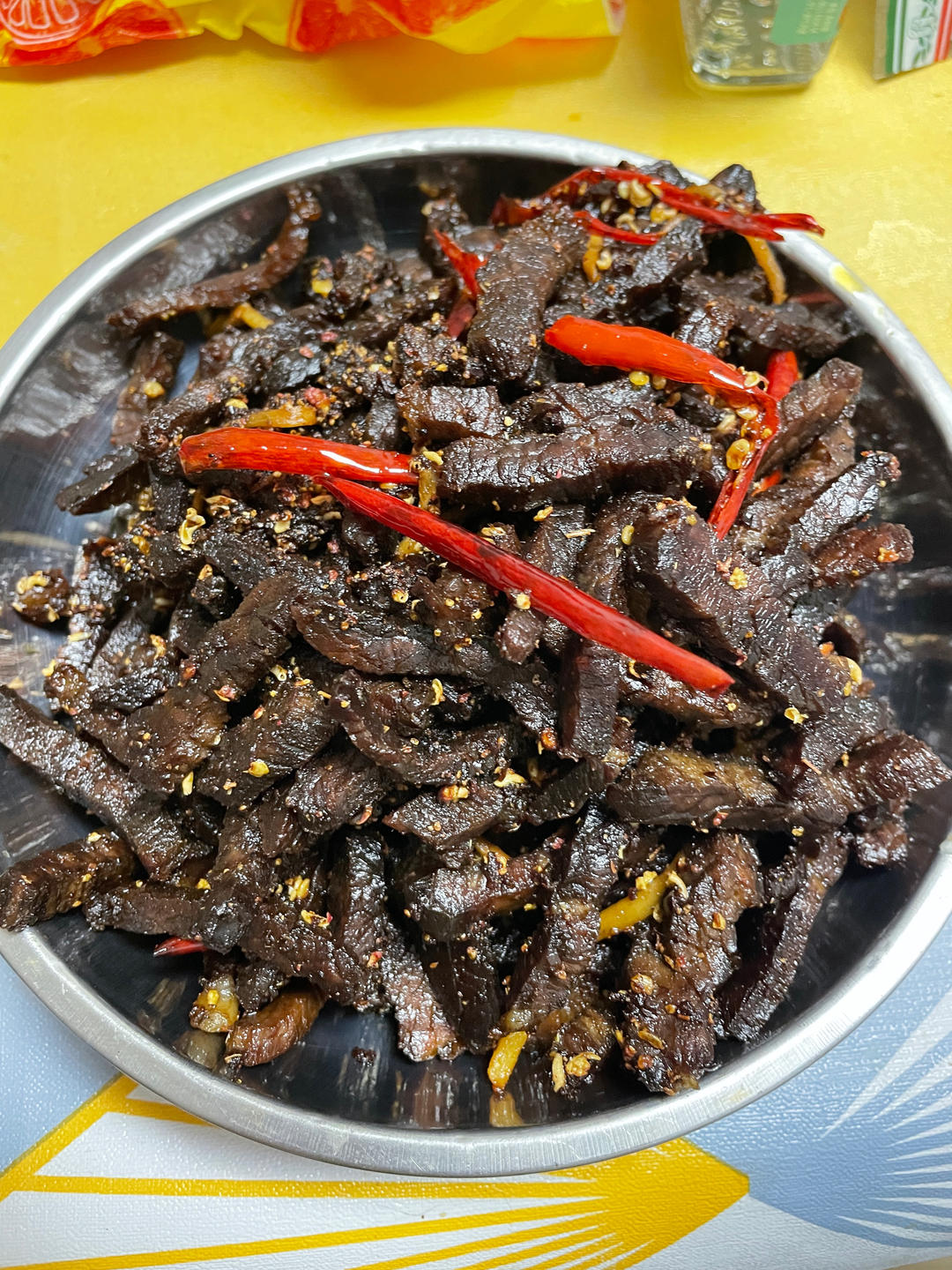 省油快速版干煸牛肉丝