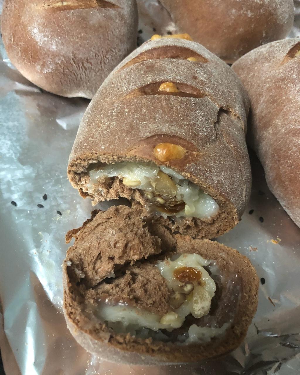 可可麻薯软欧