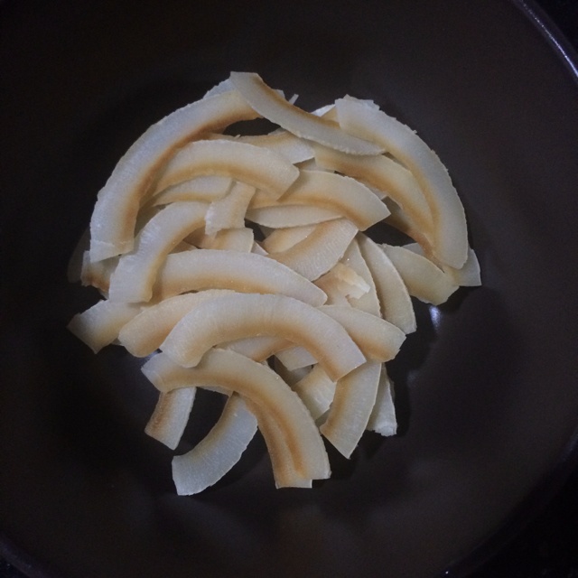 烤椰子片