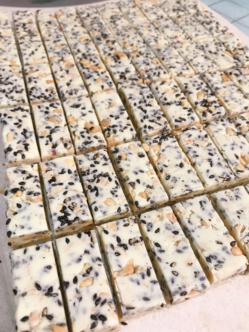 花生芝麻牛轧糖～低甜