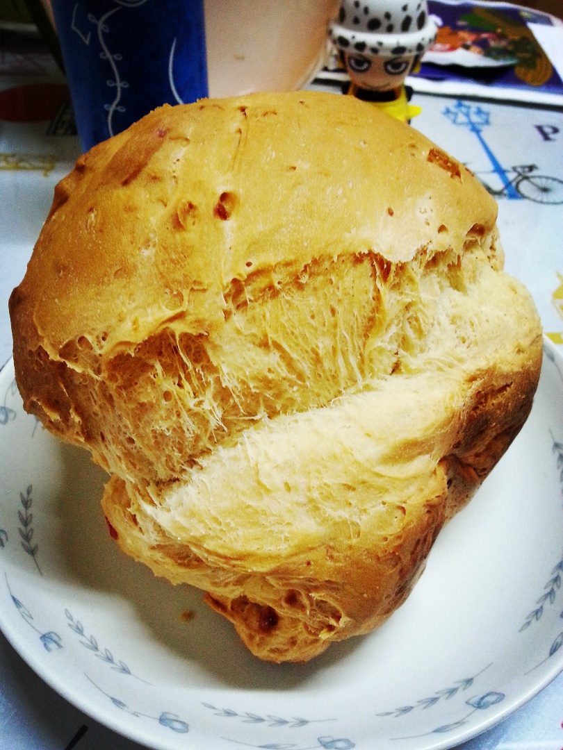 全麦黑芝麻酸奶面包