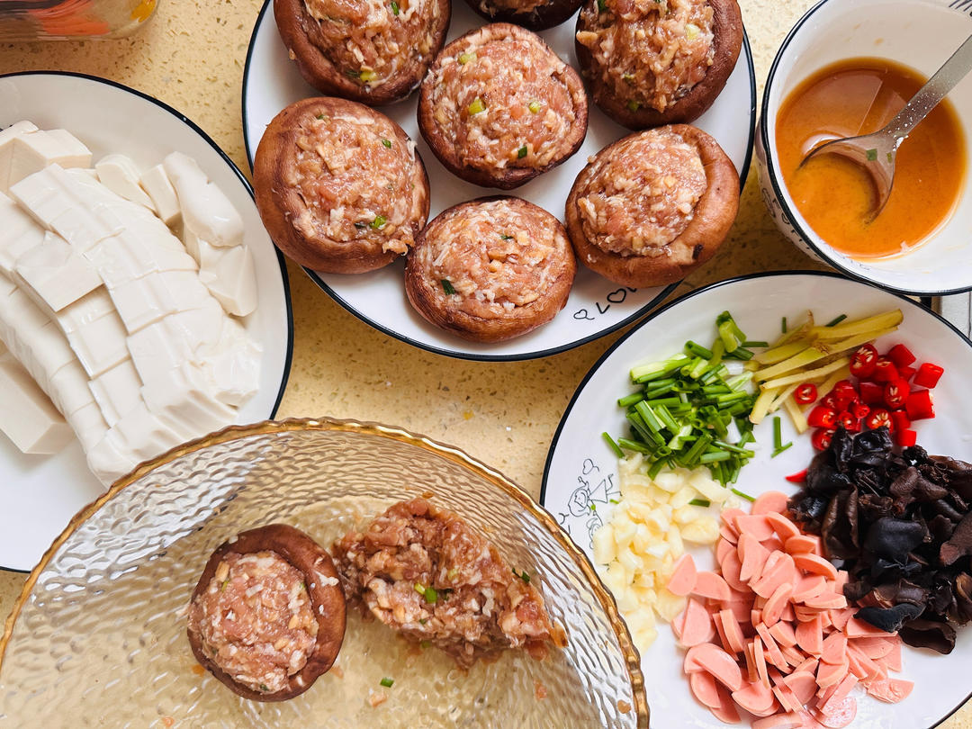 香菇酿肉 💫颜值高🌟，味道好极了😋