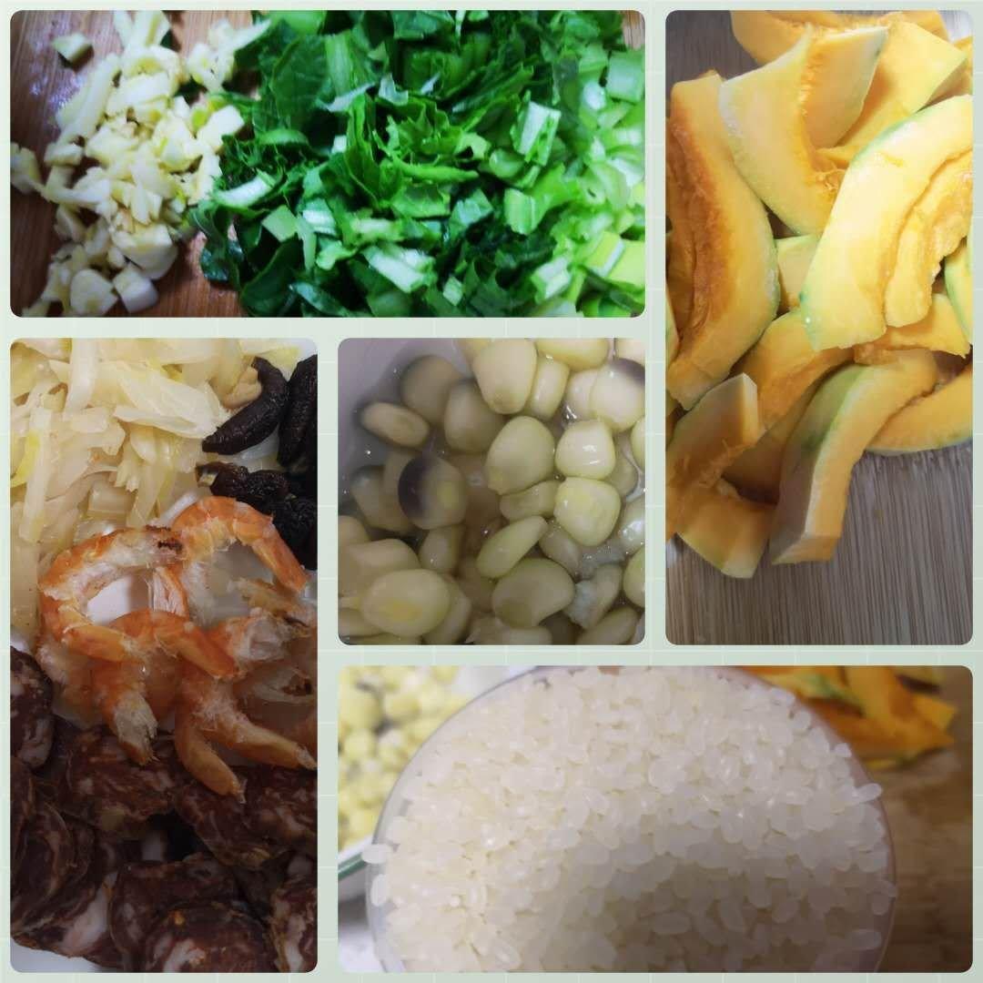 懒人必备～电饭煲腊肠焖饭