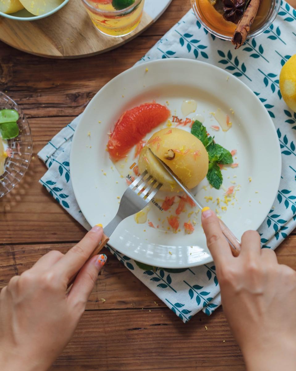 中餐厅同款青柠酸沁天使梨