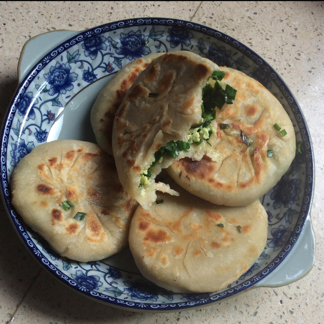 薄皮韭菜饼
