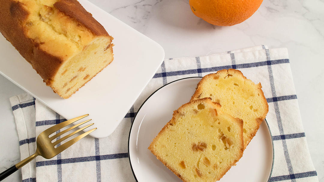 绵柔细腻的香橙磅蛋糕的做法