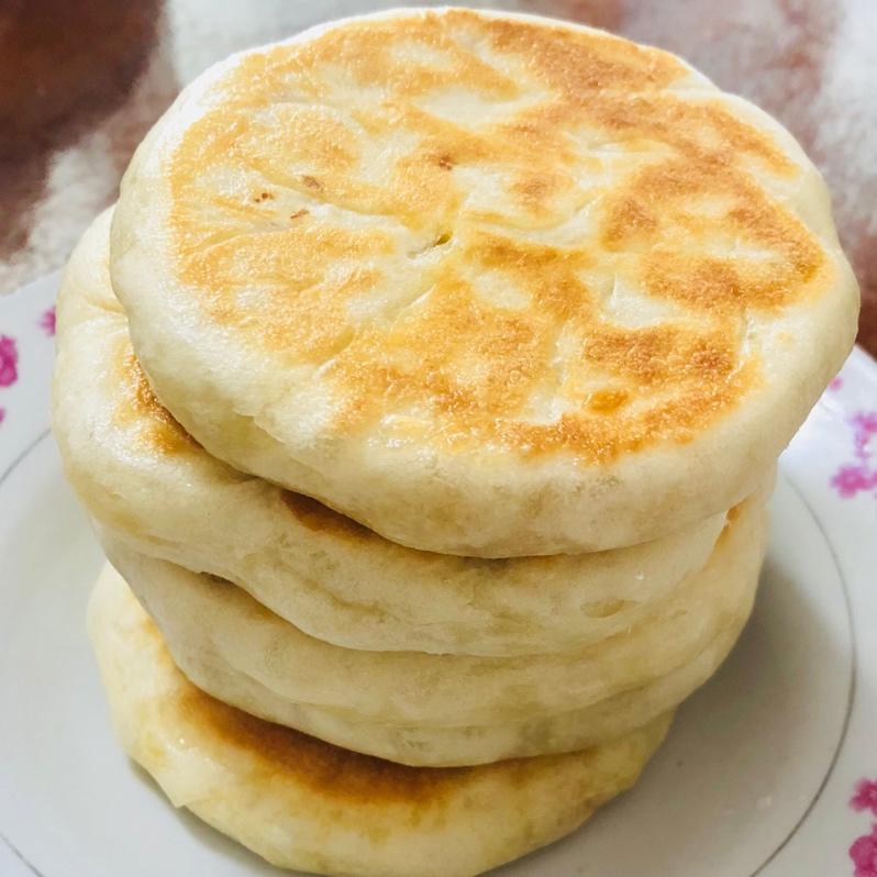 不用去早餐店的发面馅饼