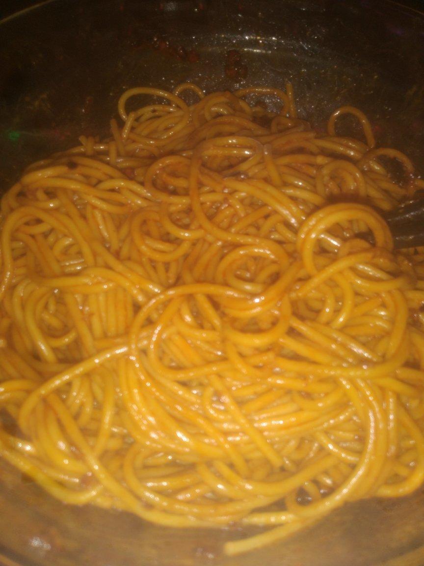 芝麻酱拌面（超快手超简单的翻版热干面）