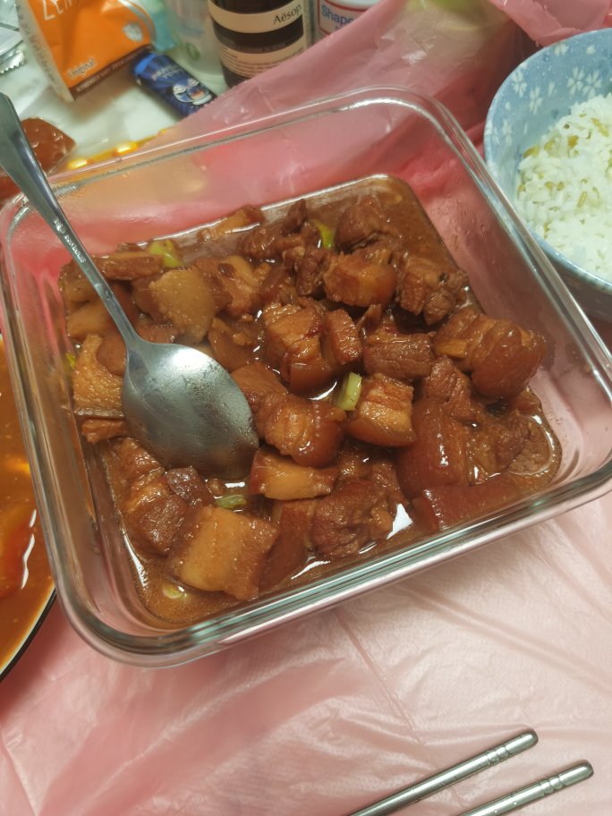 黄焖猪肉/咸菜焖猪肉