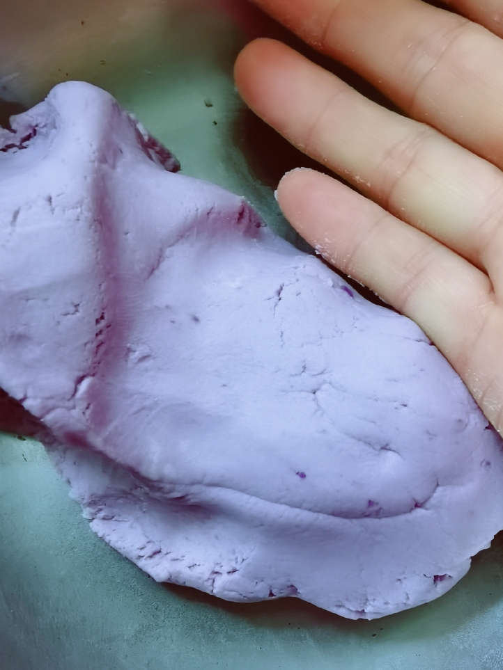 外酥内嫩空心紫薯球  （  不塌陷哦 ）的做法 步骤4