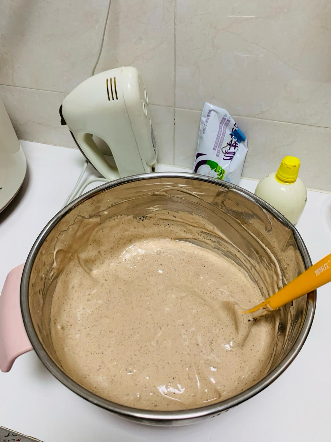 奥利奥可可戚风蛋糕（六寸）