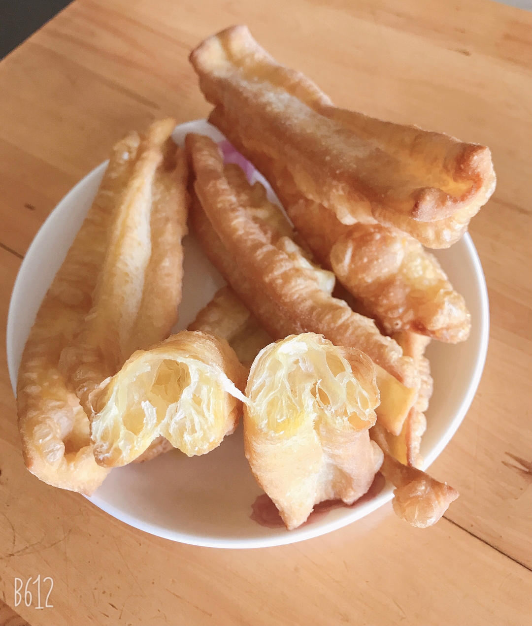 早餐店香酥大油条 酥香可口 各个空心 附细节视频详解