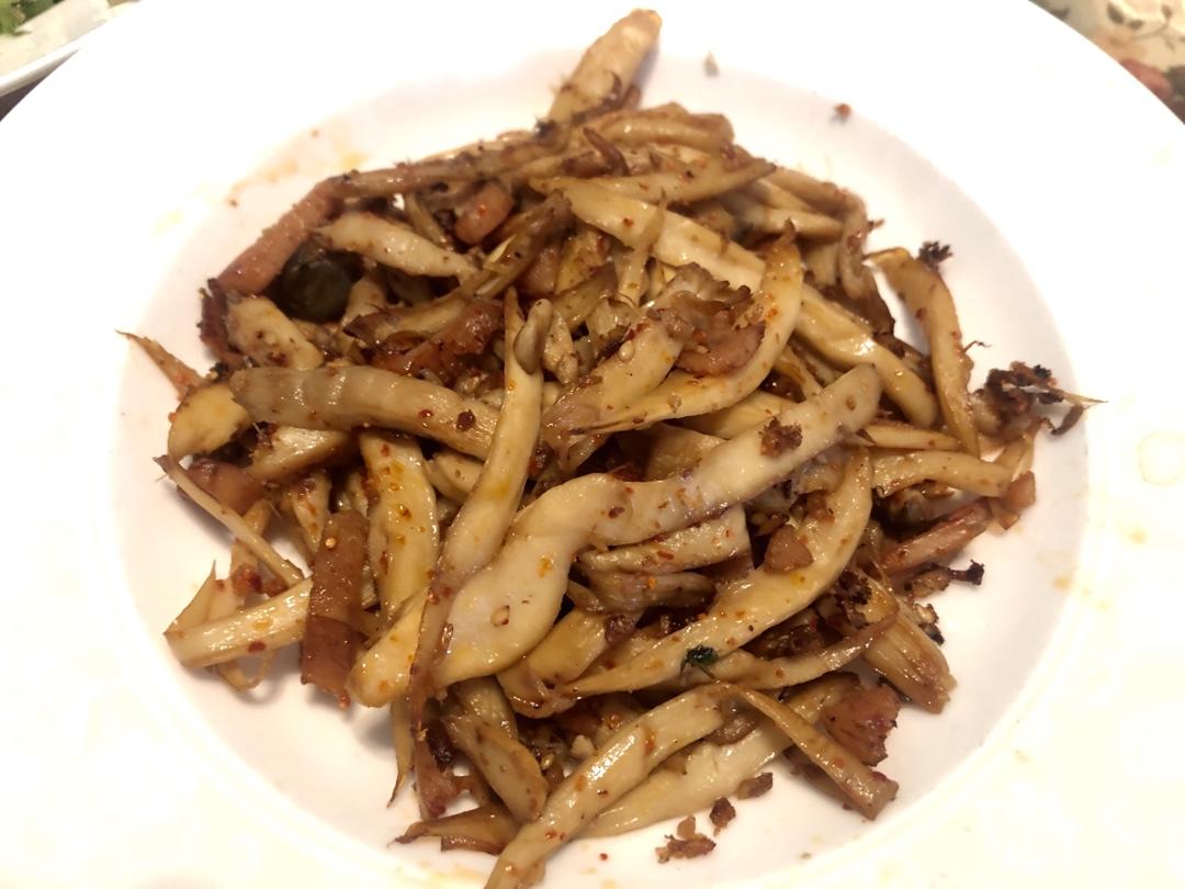 干煸手撕杏鲍菇