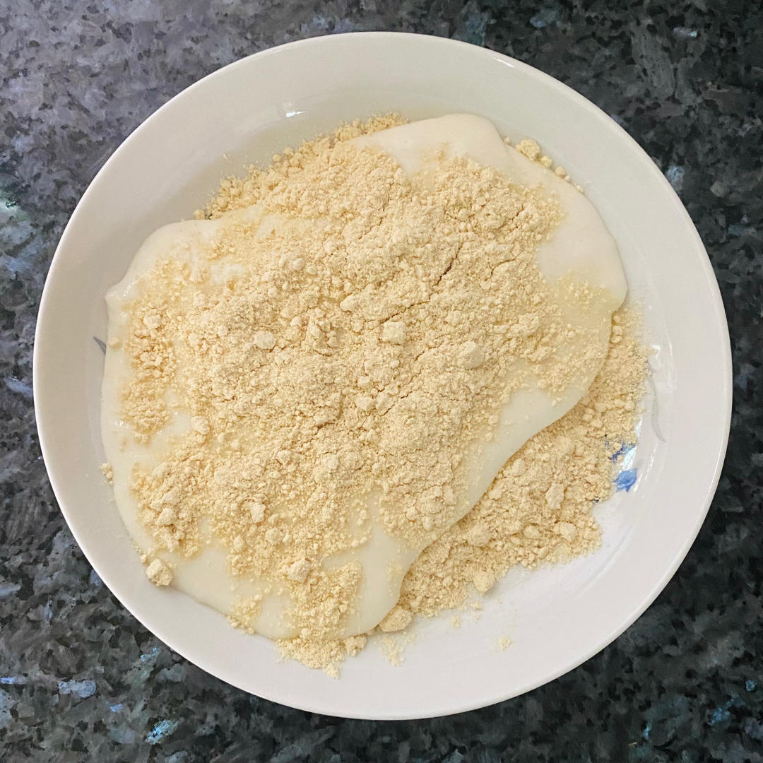 快手三步搞定鲜奶麻薯 木薯淀粉版 五分钟做完的增肌减脂期无糖低卡小零食甜点 无需称重 糯叽叽麻薯球 无糖无油 消耗黄豆粉 木薯淀粉 台湾麻吉奶奶