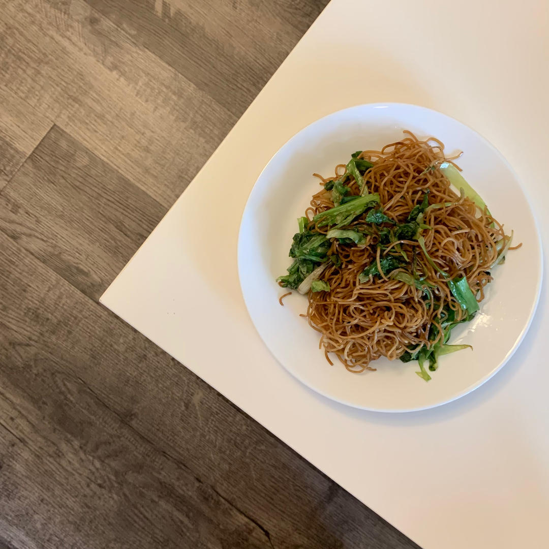 豉油皇炒面，最详细的教程，家常做法