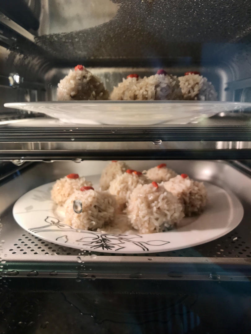 迷迭香—珍珠糯米丸子