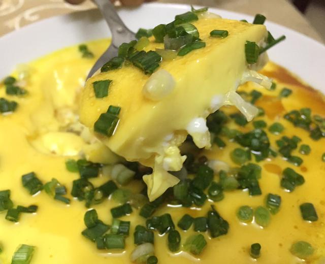 香滑细腻的瑶柱丝蒸水蛋的做法