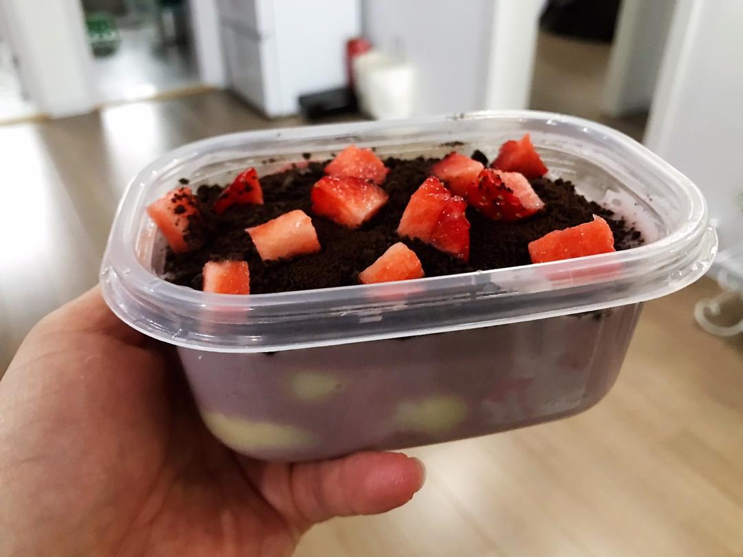 拉丝麻薯芋泥盒子